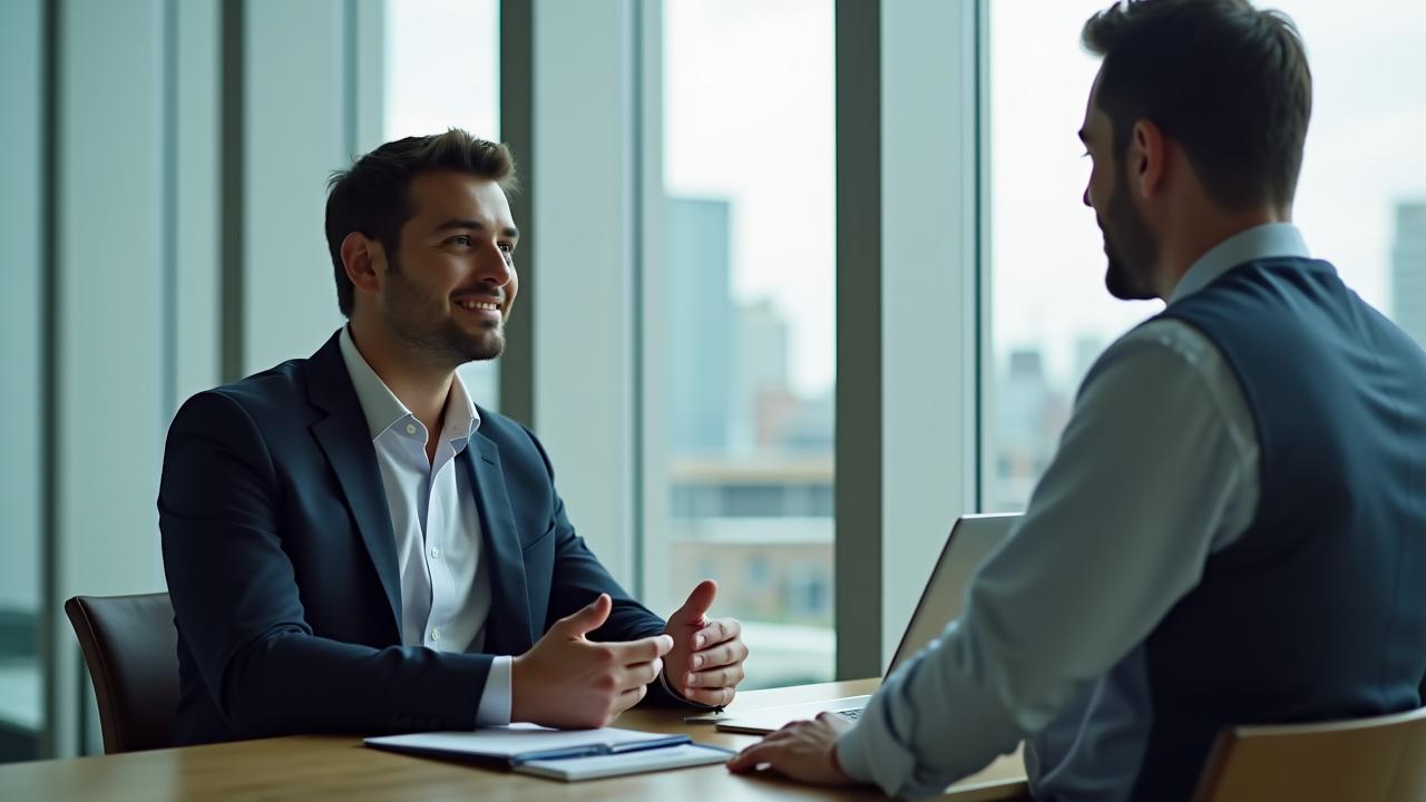 Oliver Hartley providing structured interview coaching in Manchester